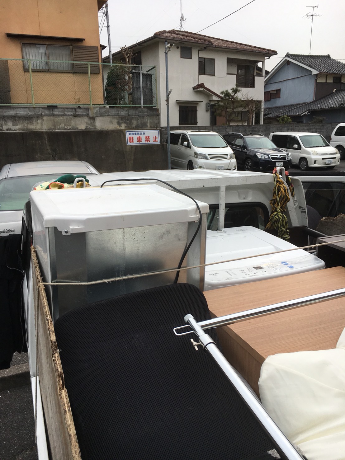 京都市東山区本町でシングルベッドなどの不用品回収　施工事例紹介