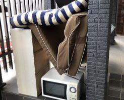 【京都市伏見区】電化製品や寝具などの回収☆あっという間に作業が終わり、スタッフの作業の早さにご満足いただけました！