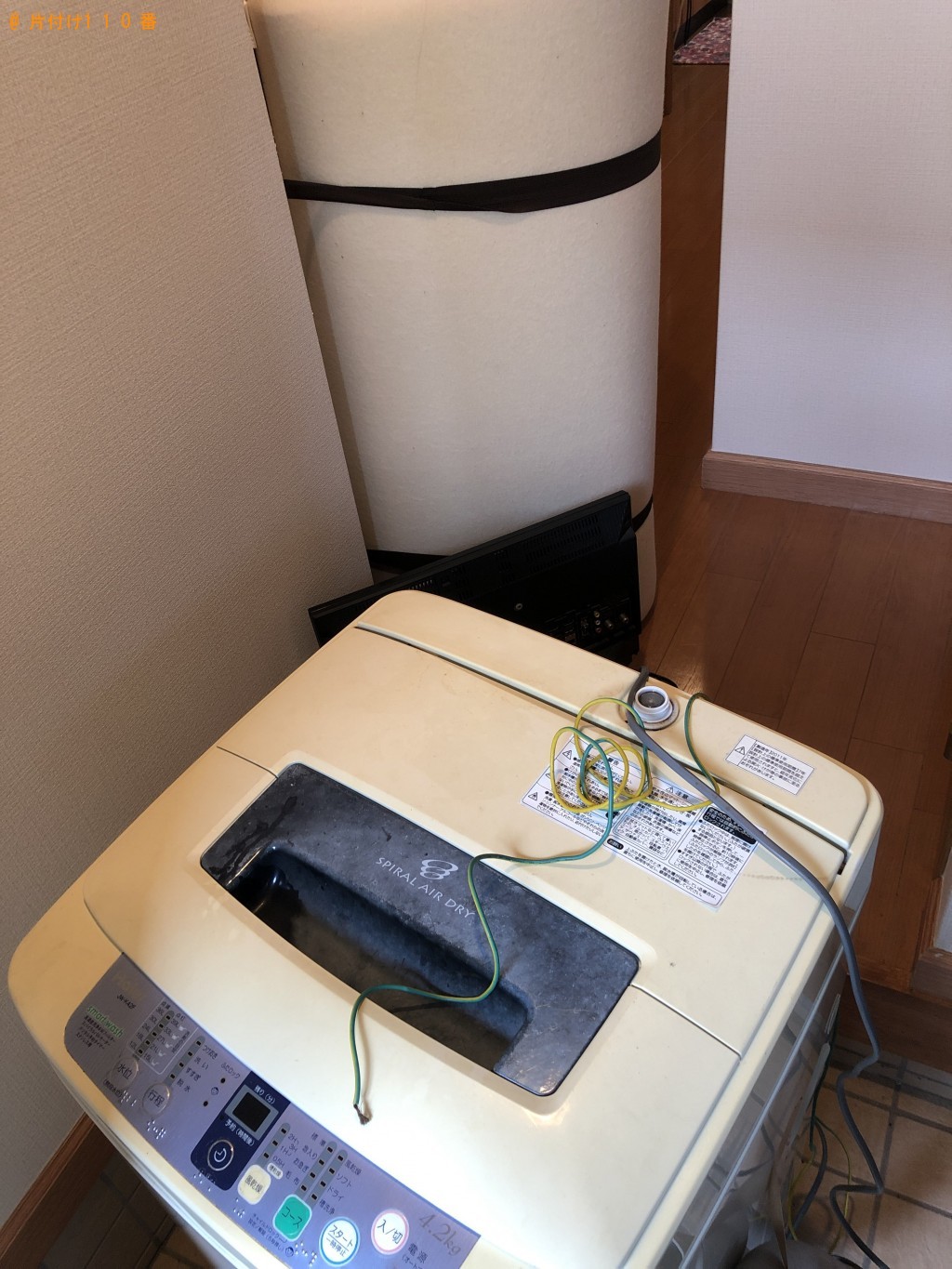 【池田町】洗濯機、テレビなどの出張不用品回収・処分ご依頼