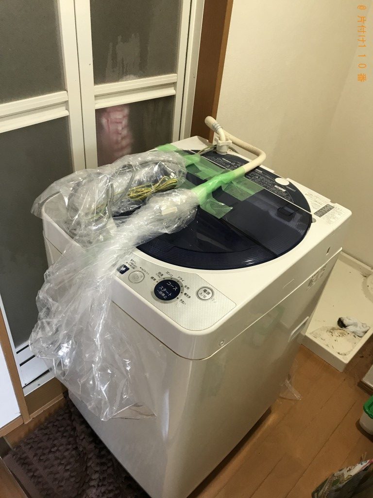 【京都市】ソファ・洗濯機の出張不用品回収・処分ご依頼　お客様の声