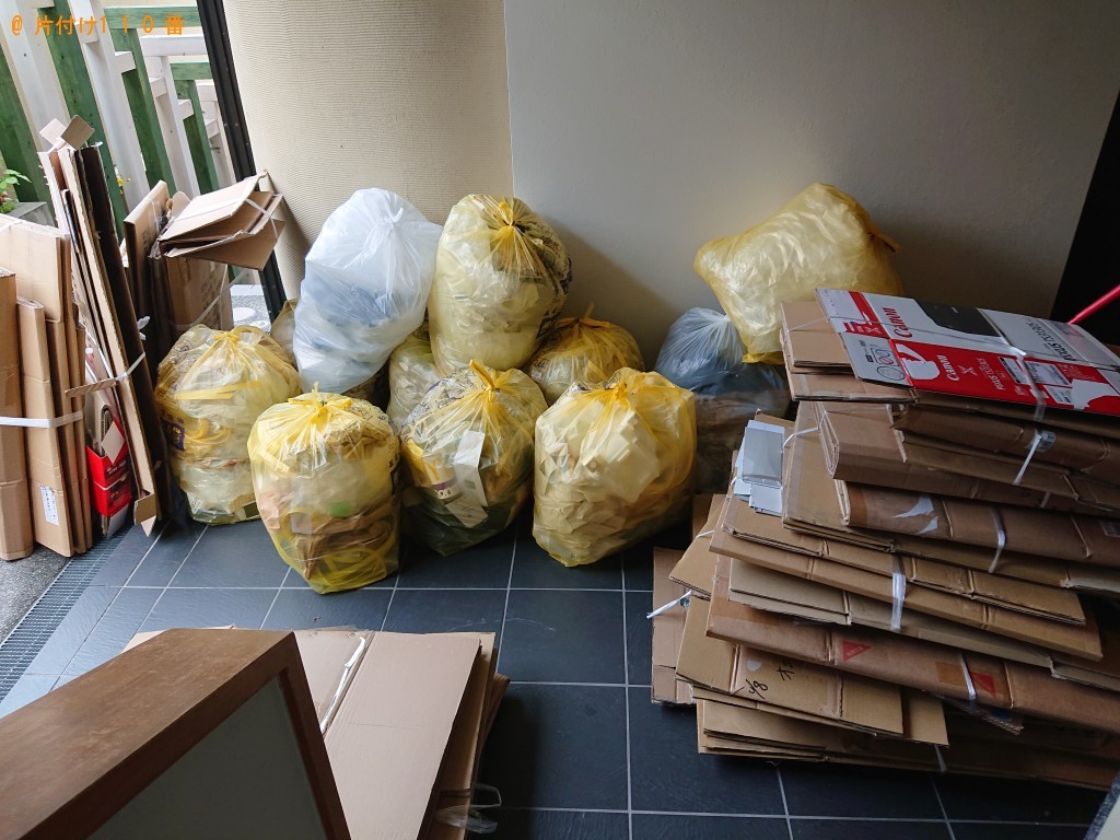 【関市】家庭ごみとダンボールの処分 お客様の声