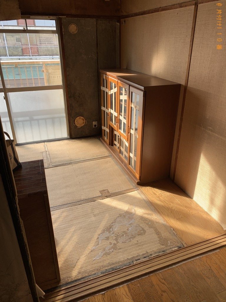 【京都市伏見区】冷蔵庫、エアコン、食器棚等の回収・処分ご依頼