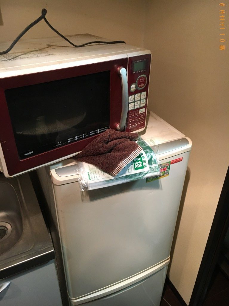 【京都市下京区】冷蔵庫、洗濯機、テレビ台の回収・処分ご依頼