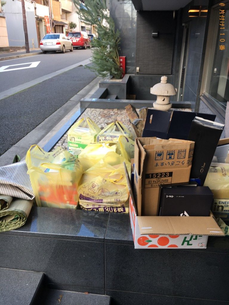 【日光市】軽トラック1台程度の分別なし家庭ごみの回収・処分
