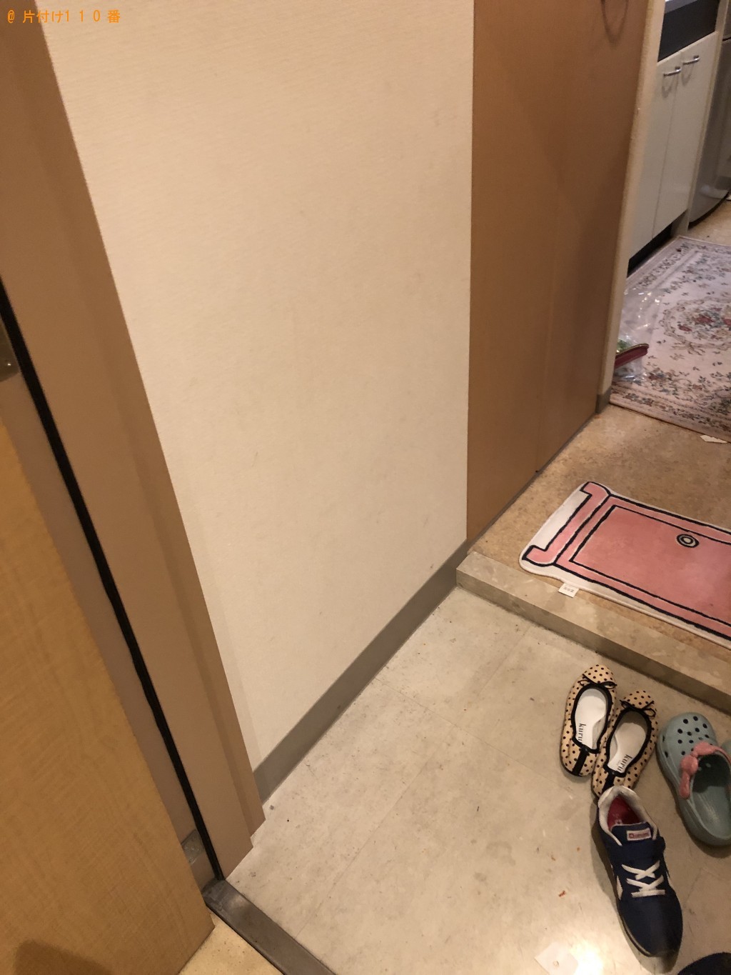 【京都市南区】カラーボックス、座椅子、洗濯ラックの回収・処分