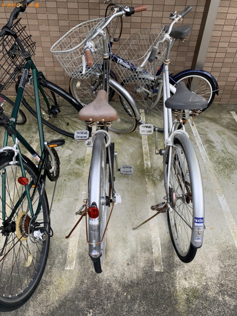 【京都市中京区】自転車の回収・処分ご依頼　お客様の声