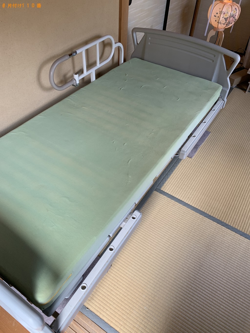 【京都市左京区】介護用ベッドの回収・処分ご依頼　お客様の声