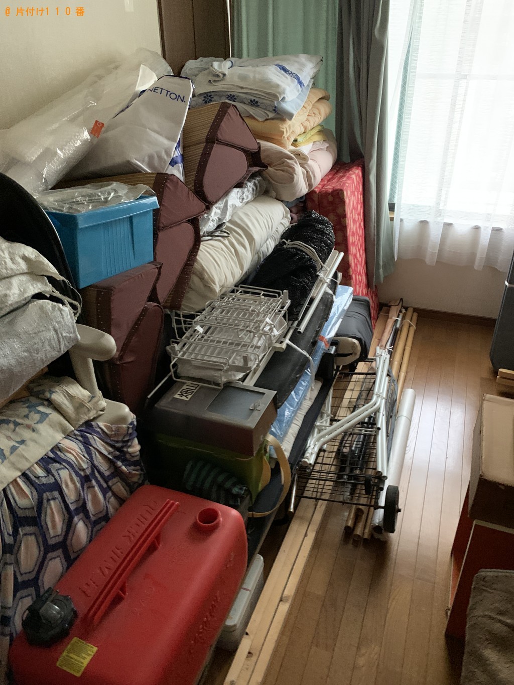 【京都市北区】本棚、パイプベッド、椅子などの回収　お客様の声