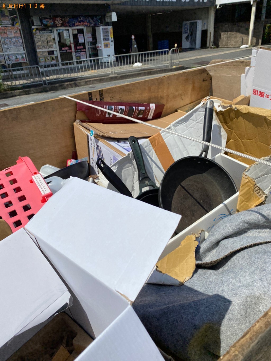 【京丹後市】軽トラック1台程度の出張不用品回収・処分ご依頼