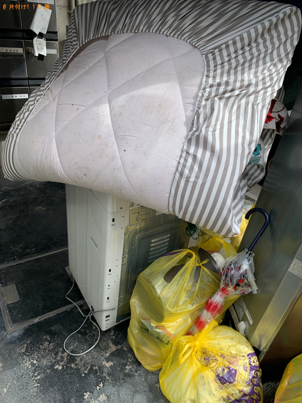【京都市中京区】冷蔵庫、洗濯機、一般ごみ等の回収・処分ご依頼