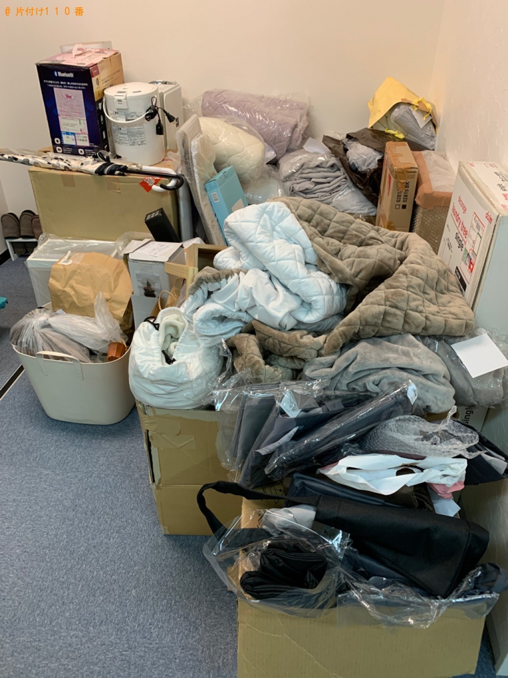 【京田辺市】軽トラック1台程度の出張不用品回収・処分ご依頼