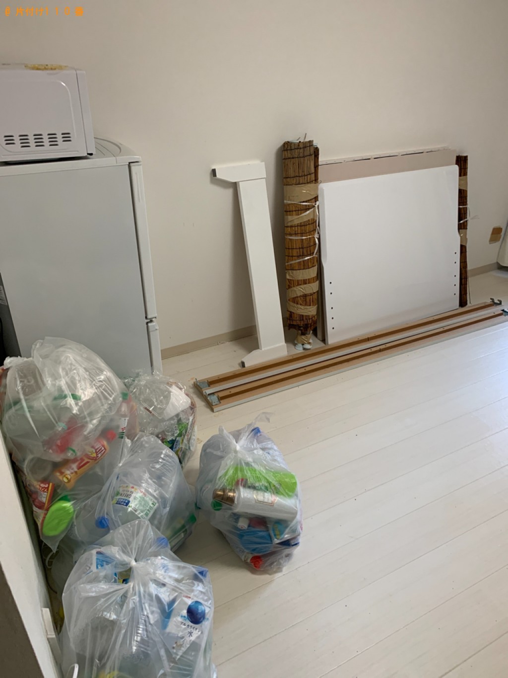 【京田辺市】シングルベッド、洗濯機、椅子、アイロン台等の回収・処分