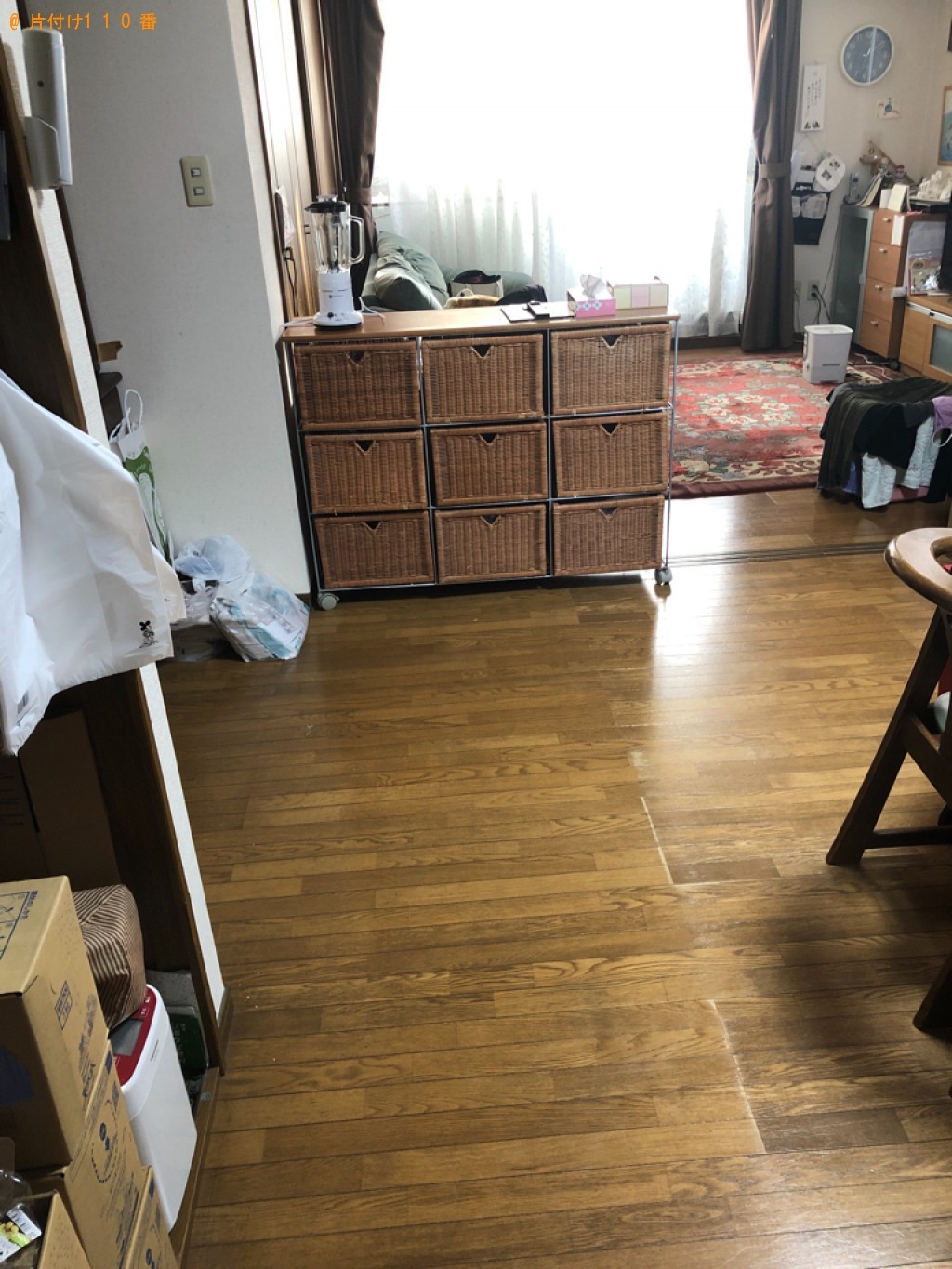 【京都市左京区】ダイニングテーブル、二人掛けソファーの回収