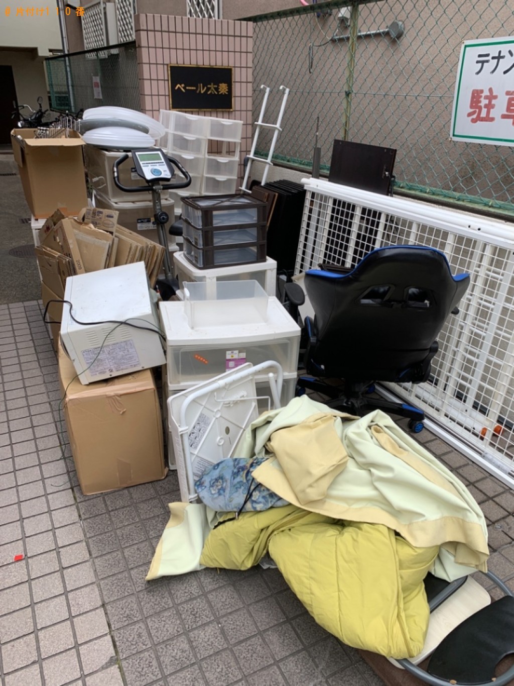 【長岡京市】冷蔵庫、テレビ、洗濯機、ロフトベッド等の回収