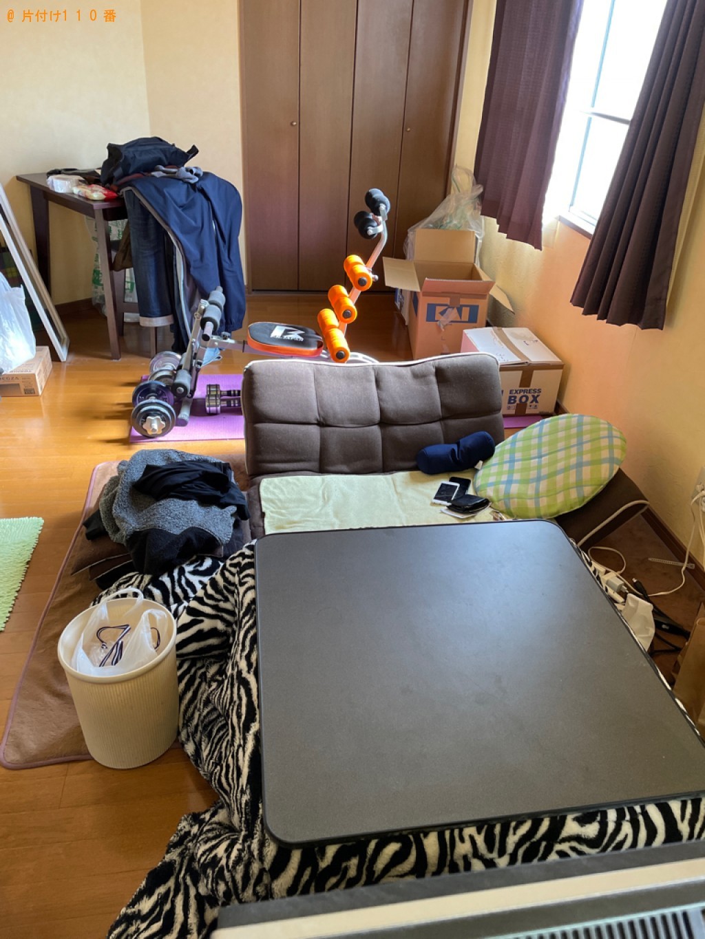 【向日市】冷蔵庫、洗濯機、こたつ、椅子、テレビ台等の回収