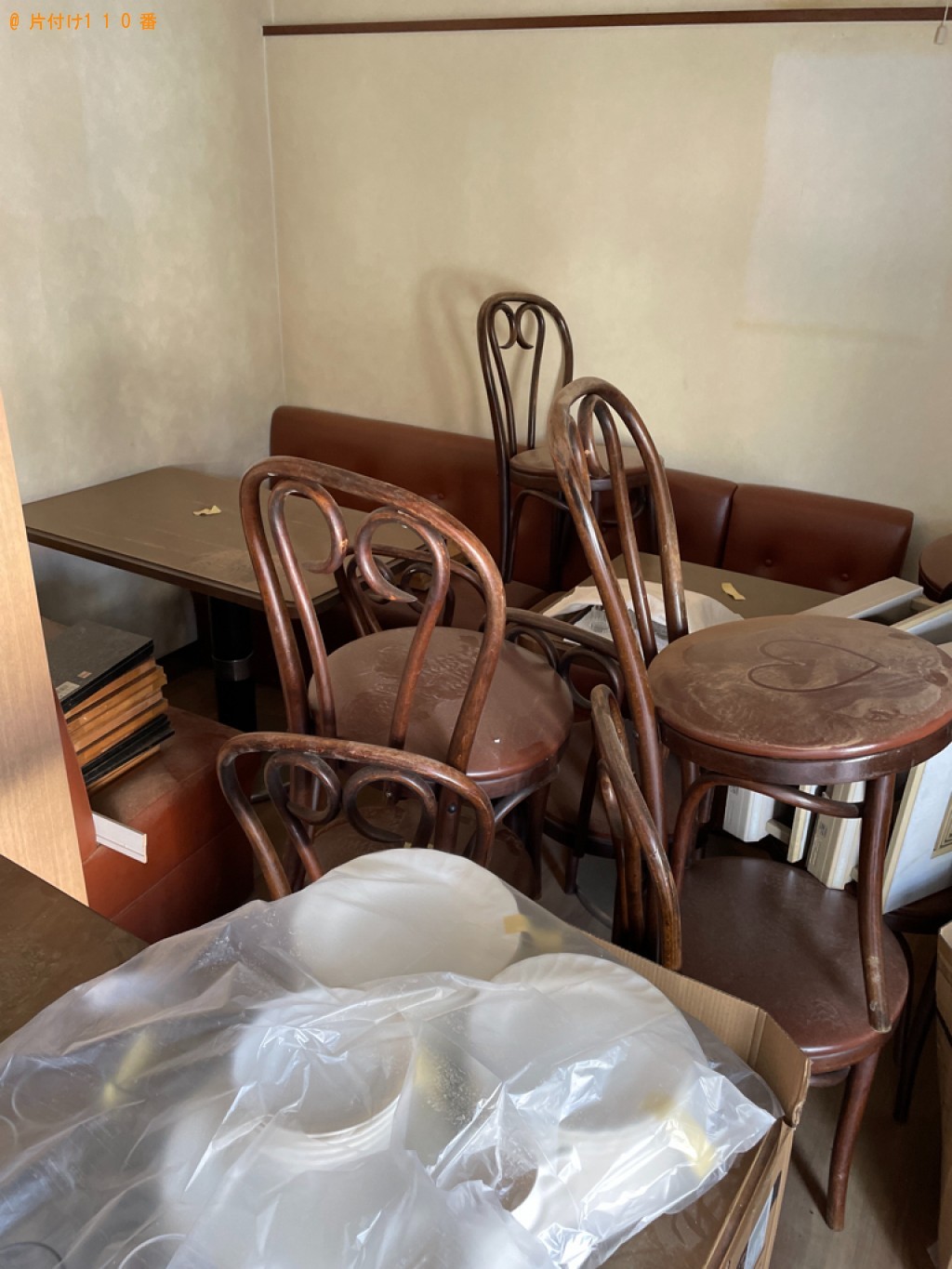 【八幡市】テーブル、椅子、食器、調理器具等の回収・処分ご依頼