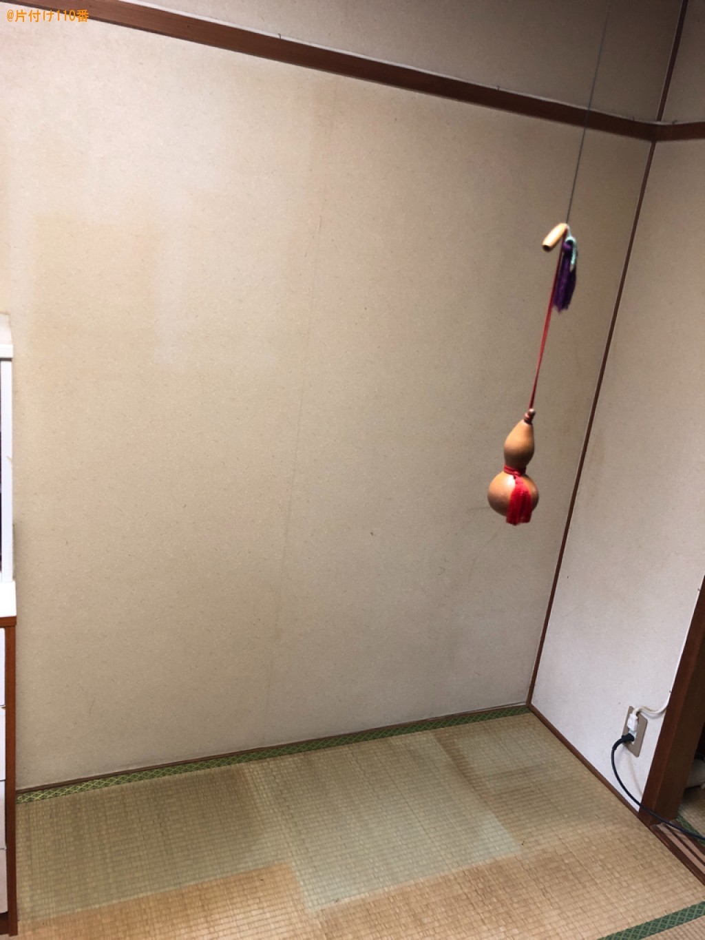 【京都市下京区】タンス、食器棚の回収・処分ご依頼　お客様の声