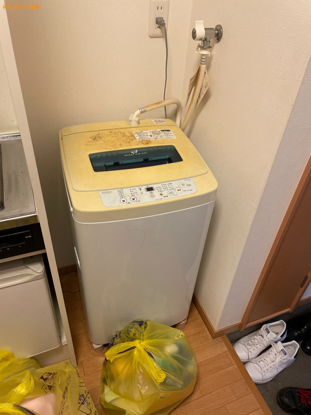【京都市左京区】洗濯機、冷蔵庫、電子レンジ、こたつ、本棚等の回収