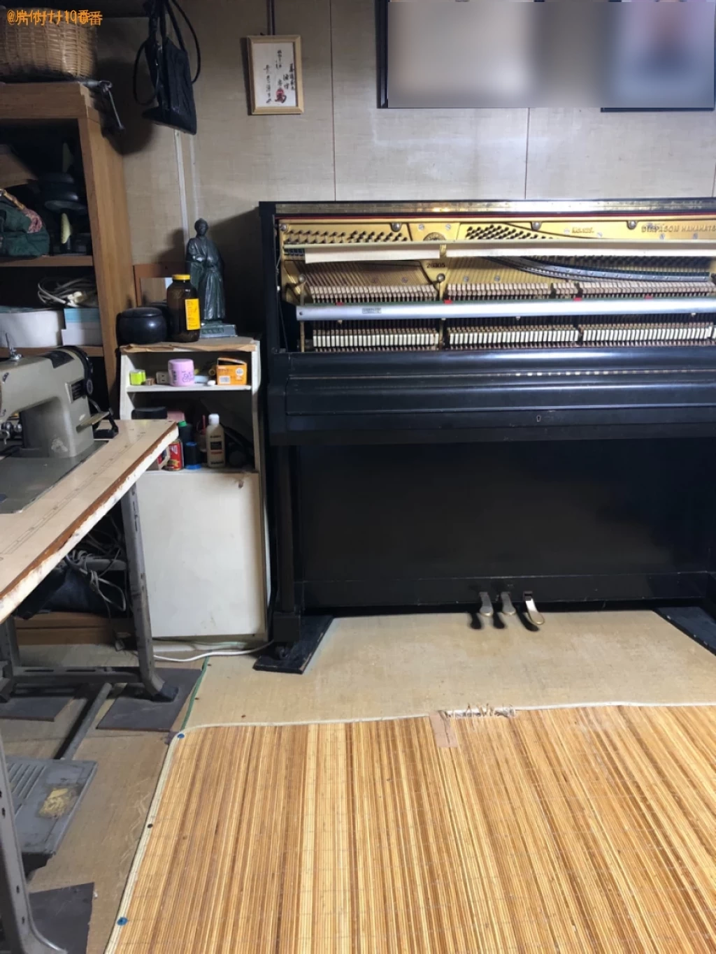 【京都市下京区】ピアノ、工業用ミシンの回収・処分ご依頼