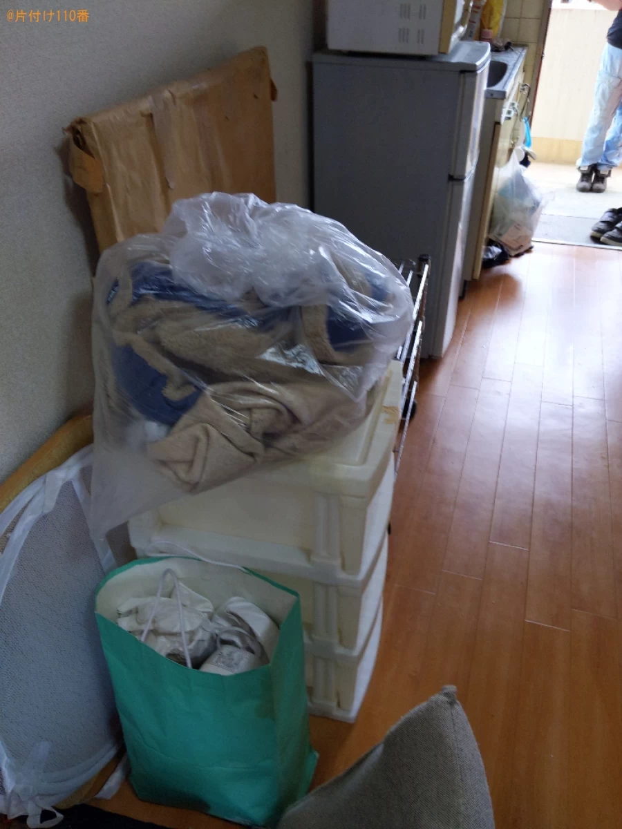 【京都市右京区】洗濯機、衣類、衣類収納ケース等の回収・処分ご依頼
