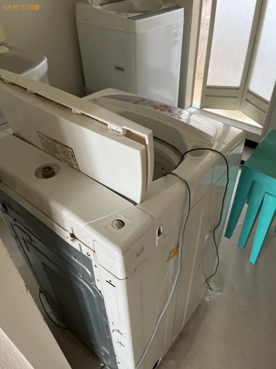【京都市右京区】洗濯乾燥機の回収・処分ご依頼　お客様の声