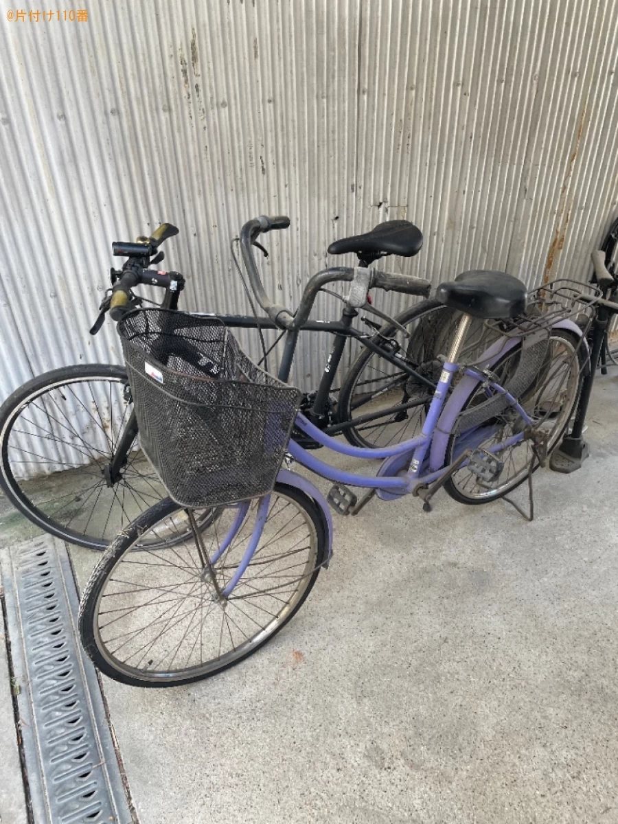 【京田辺市】自転車、自転車のタイヤの回収・処分ご依頼　お客様の声