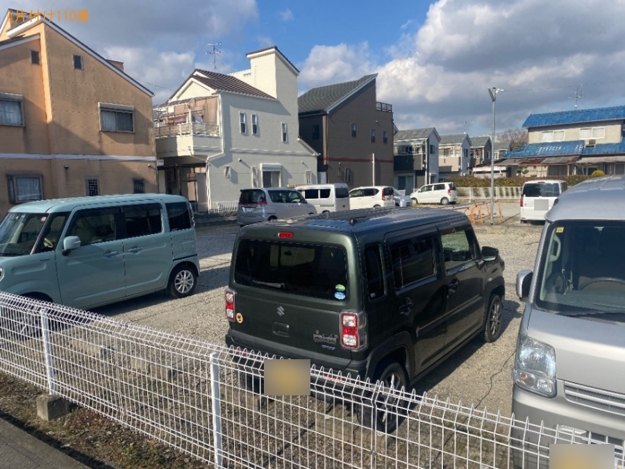 【木津川市】車屋さんが車を取りに来る時に立ち合う作業ご依頼