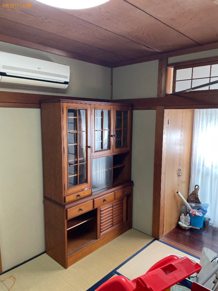 【城陽市】タンス、テレビラック、ソファーの移動作業ご依頼