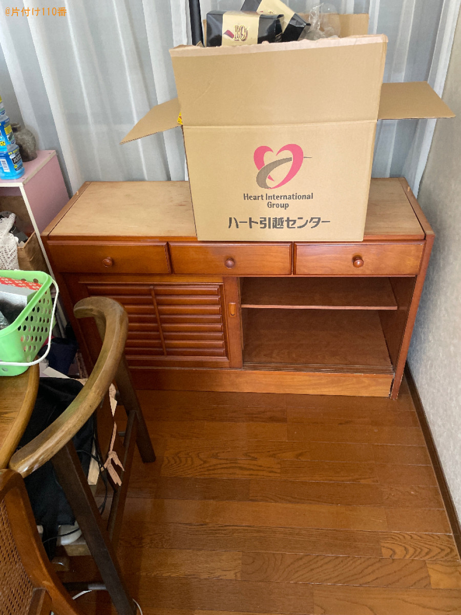 【城陽市】タンス、テレビラック、ソファーの移動作業ご依頼