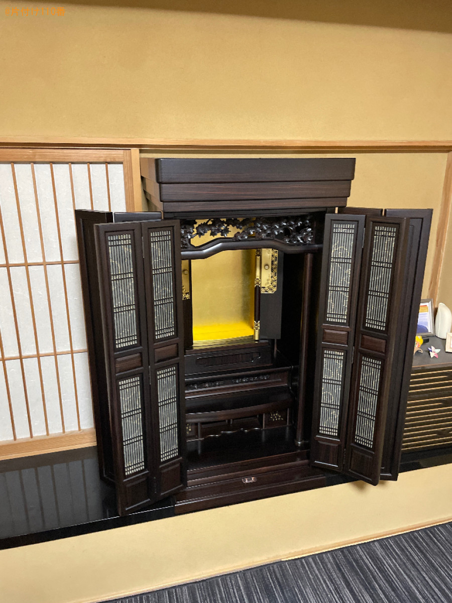 【京都市右京区】仏壇の移動作業ご依頼　お客様の声